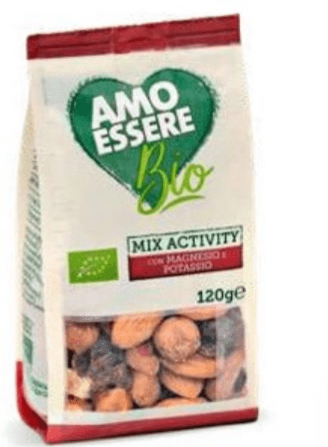 Bio Mešani Oreščki in Suho Sadje 120 g AMO ESSERE Bio - Akcija v trgovini Eurospin