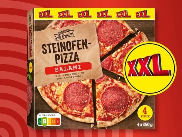 Trattoria Alfredo Pica XXL 4 x 350 g / 3 x 340 g - Akcija v trgovini Lidl