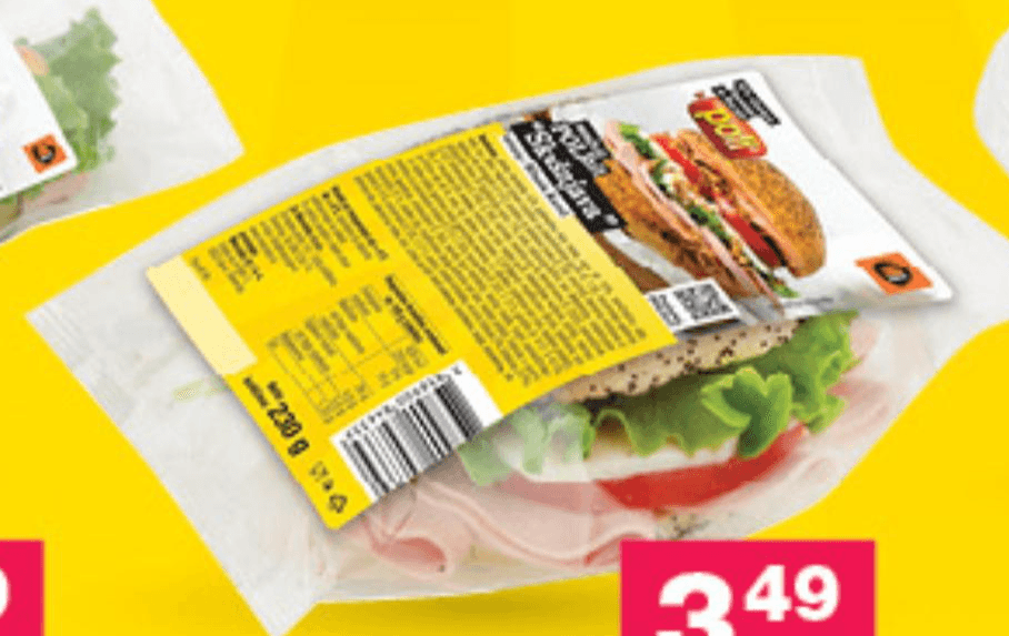 Sendvič Poli Skušnjava 230 g - Akcija v trgovini Mercator