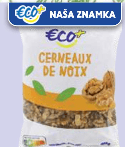 Orehova jedrca 400 g Eco - Akcija v trgovini E.Leclerc