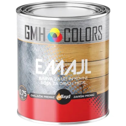 Emajl barva za les in kovine 750 ml - Akcija v trgovini Bauhaus
