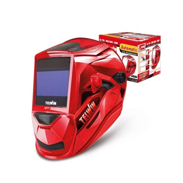 Elektronska naglavna maska za varilce Telwin Vantage Red XL Akcija v trgovini Merkur