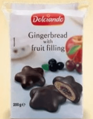 Medenjaki s sadnim polnilom 200 g Dolciando - Akcija v trgovini Eurospin