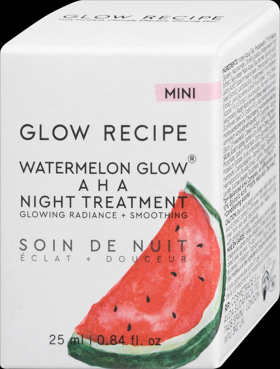 Glow Recipe Watermelon Glow AHA nočna nega za obraz 25 ml - Akcija v trgovini Dm
