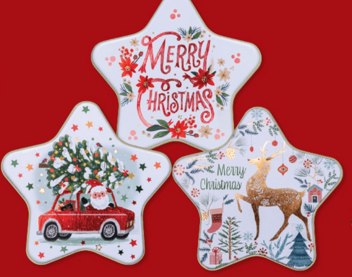 Favorina Izbor čokolad v kovinski zvezdi 43 g - Akcija v trgovini Lidl