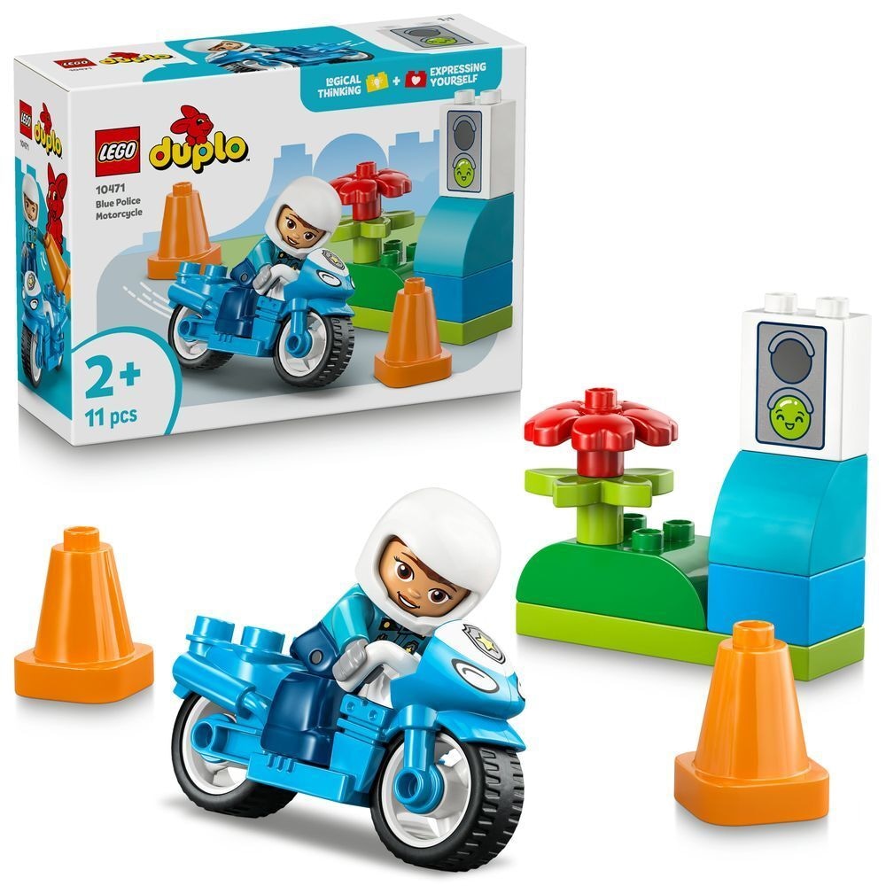 Kocke Lego Modri policijski motor 11 pcs - Akcija v trgovini Mercator