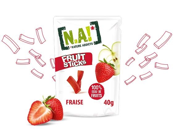 Sadne palčke Nature Addict 40 g - Akcija v trgovini Spar