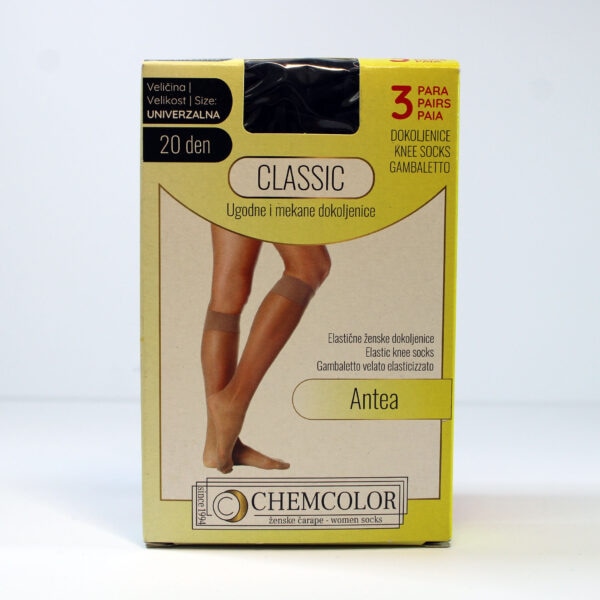 Ženske dokolenke Antea 3/1 Chemcolor - Akcija v trgovini Mercator