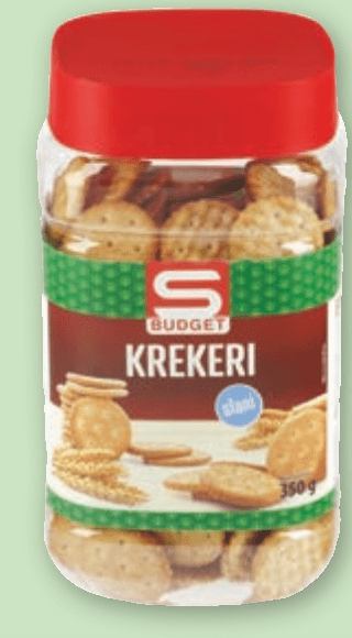Budget Slani krekerji 350 g - Akcija v trgovini Spar