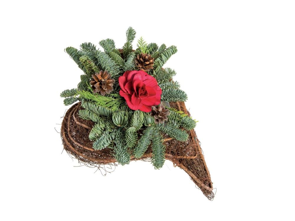 Pokončni nagrobni aranžma - Akcija v trgovini Lidl