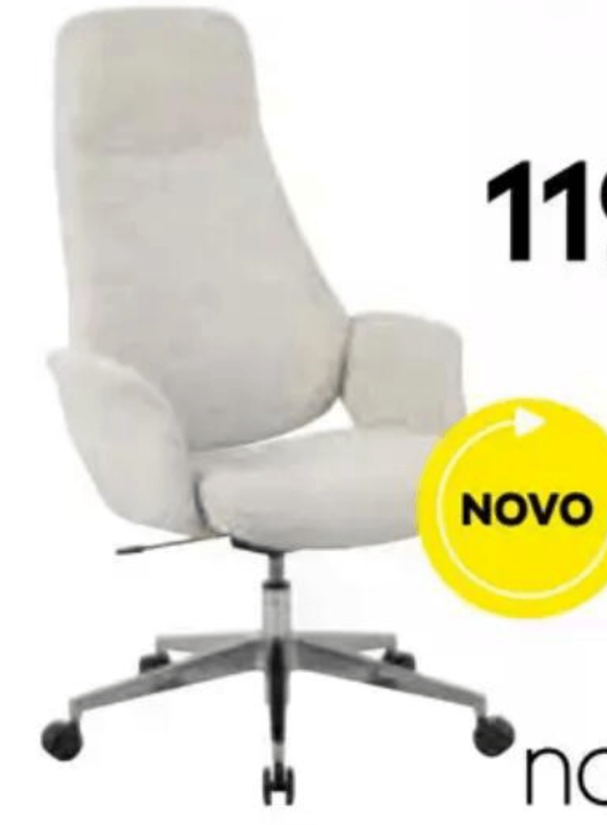 Novel Pisarniški stol - Akcija v trgovini Lesnina