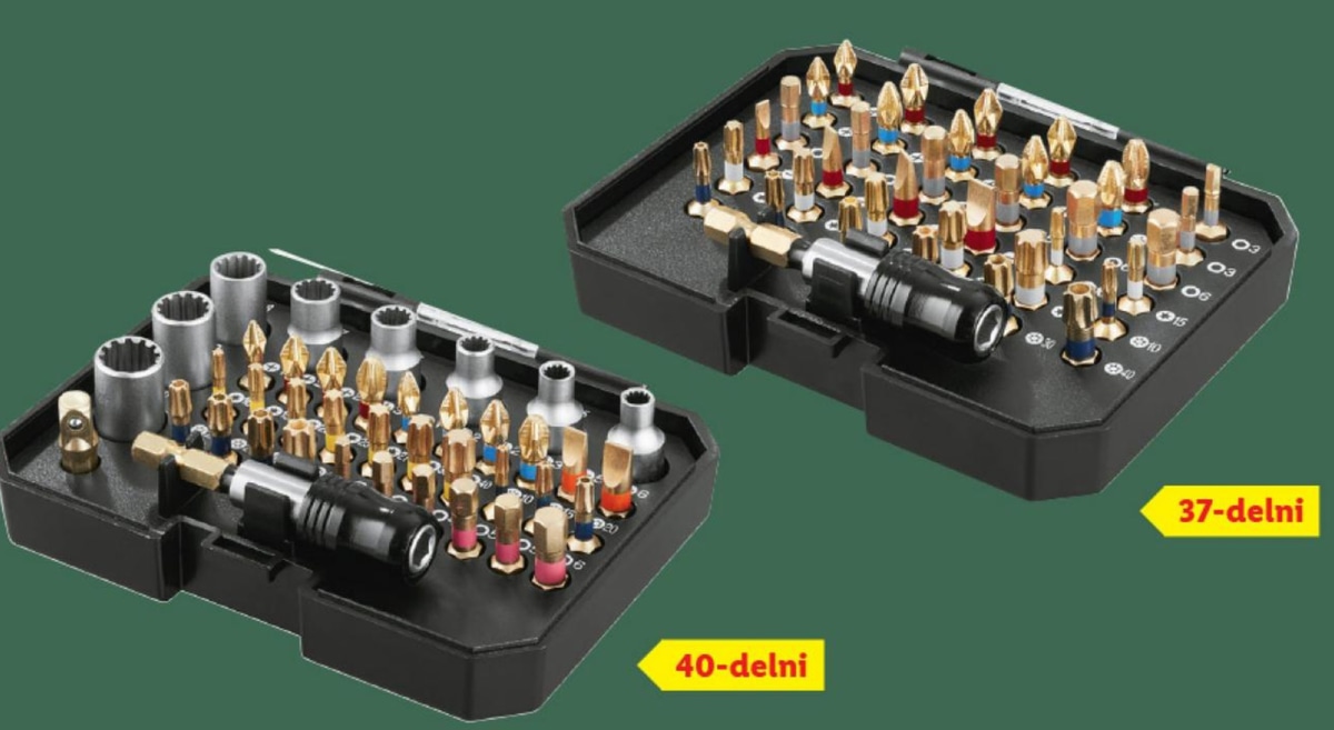 PARKSIDE Komplet torzijskih nastavkov - Akcija v trgovini Lidl