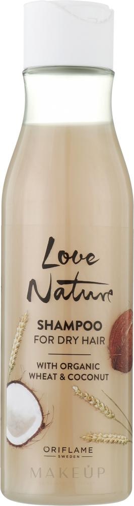 Love Nature šampon za suhe lase s pšenico in kokosom 250 ml - Akcija v trgovini Oriflame