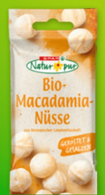 Natur pur BIO MAKADAMIJA 30 g - Akcija v trgovini Spar