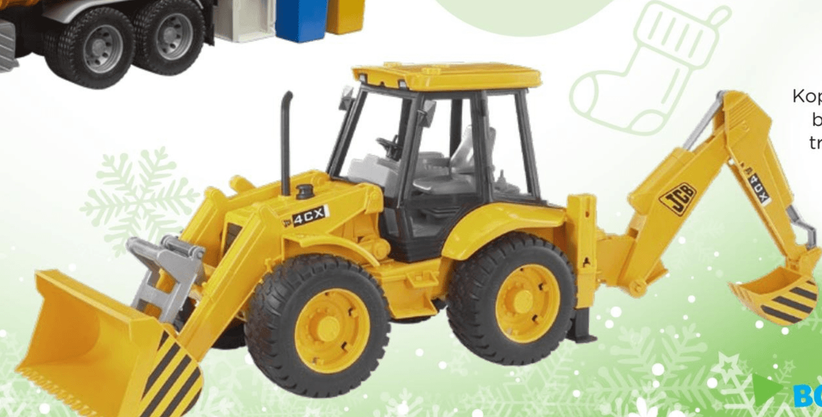 Bager JCB - Akcija v trgovini Baby Center