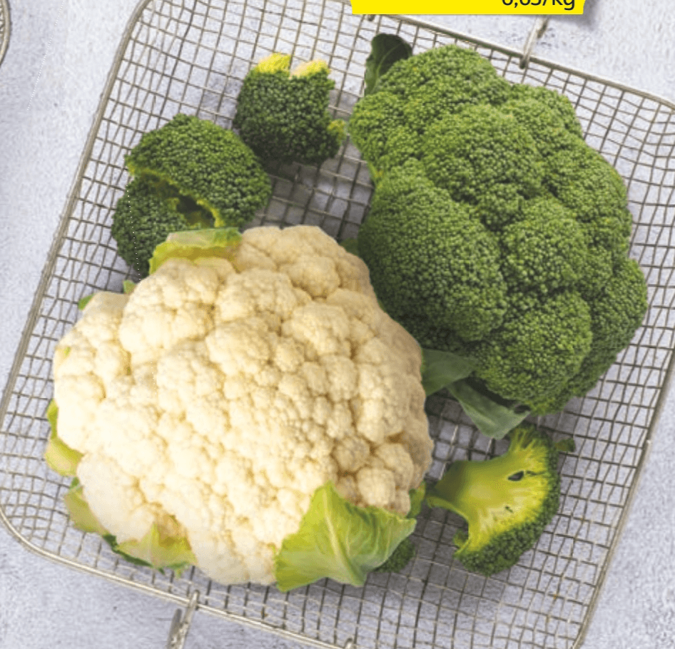 Brokoli/Cvetača 400 g - Akcija v trgovini Hofer