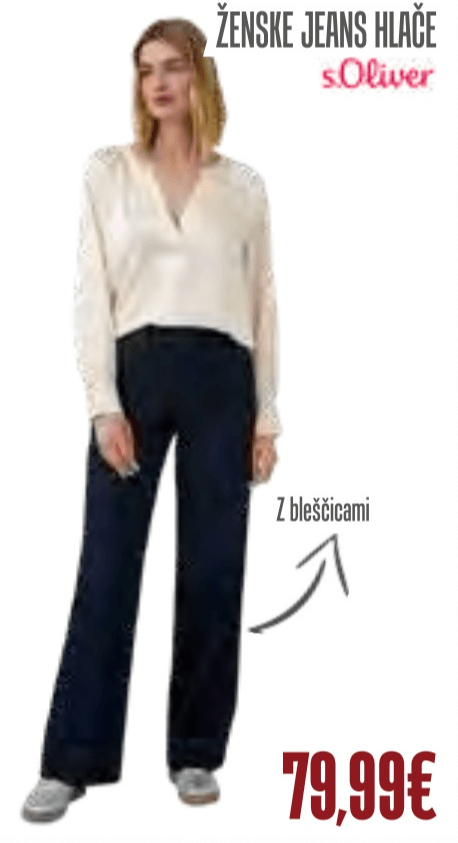 Ženske jeans hlače s.Oliver - Akcija v trgovini Jager