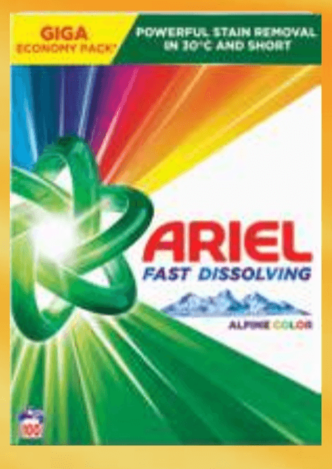 Detergent za pranje perila Ariel 5,5 kg ali do 100 pranj - Akcija v trgovini E.Leclerc