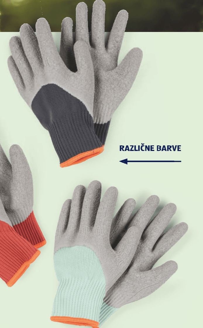 Robustne vrtne rokavice - Akcija v trgovini Hofer