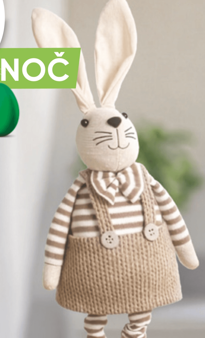 Stoječi zajec - Akcija v trgovini Spar