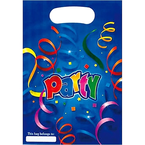 Vrečke za zabavo 6 kosov - Akcija v trgovini Tedi