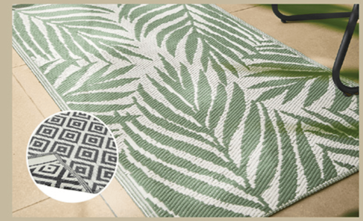 LIVARNO Zunanja preproga - Akcija v trgovini Lidl