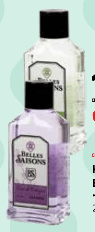 Kolonjska voda Belles Saisons 250 ml - Akcija v trgovini E.Leclerc