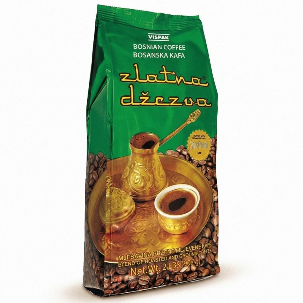 Kava Zlatna dzezva 907 g Akcija v trgovini Mercator