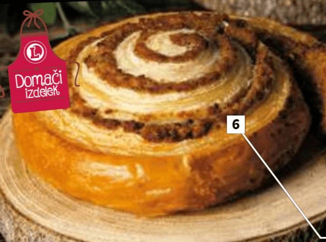 Domače masleno orehovo pecivo Akcija v trgovini E.Leclerc