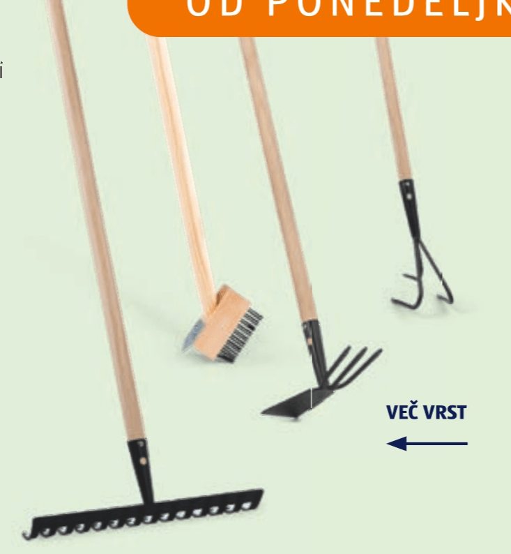 Gardenline Vrtno orodje - Akcija v trgovini Hofer