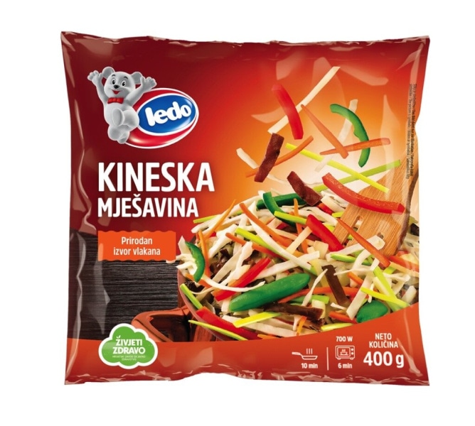 Zelenjava kitajski mix Ledo 400 g - Akcija v trgovini Jager