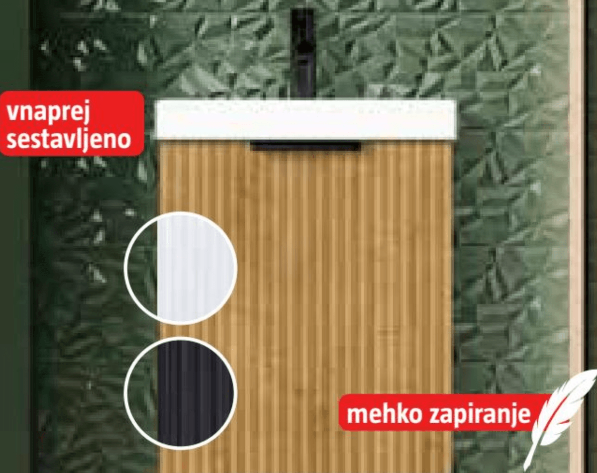 Podumivalniška omarica z umivalnikom 'Yasumi' - Akcija v trgovini Bauhaus