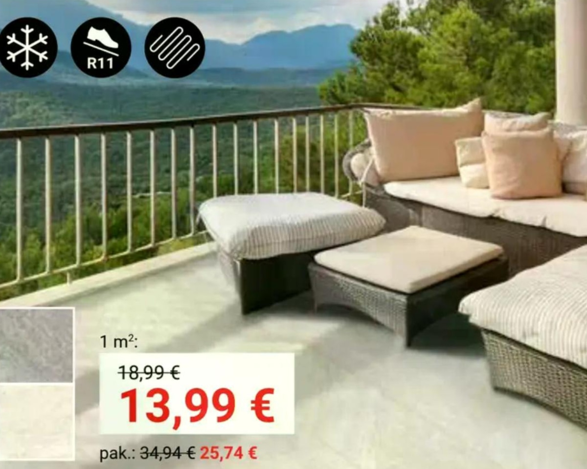 Porcelanaste ploščice FORUM 1,84 m² - Akcija v trgovini Pevex