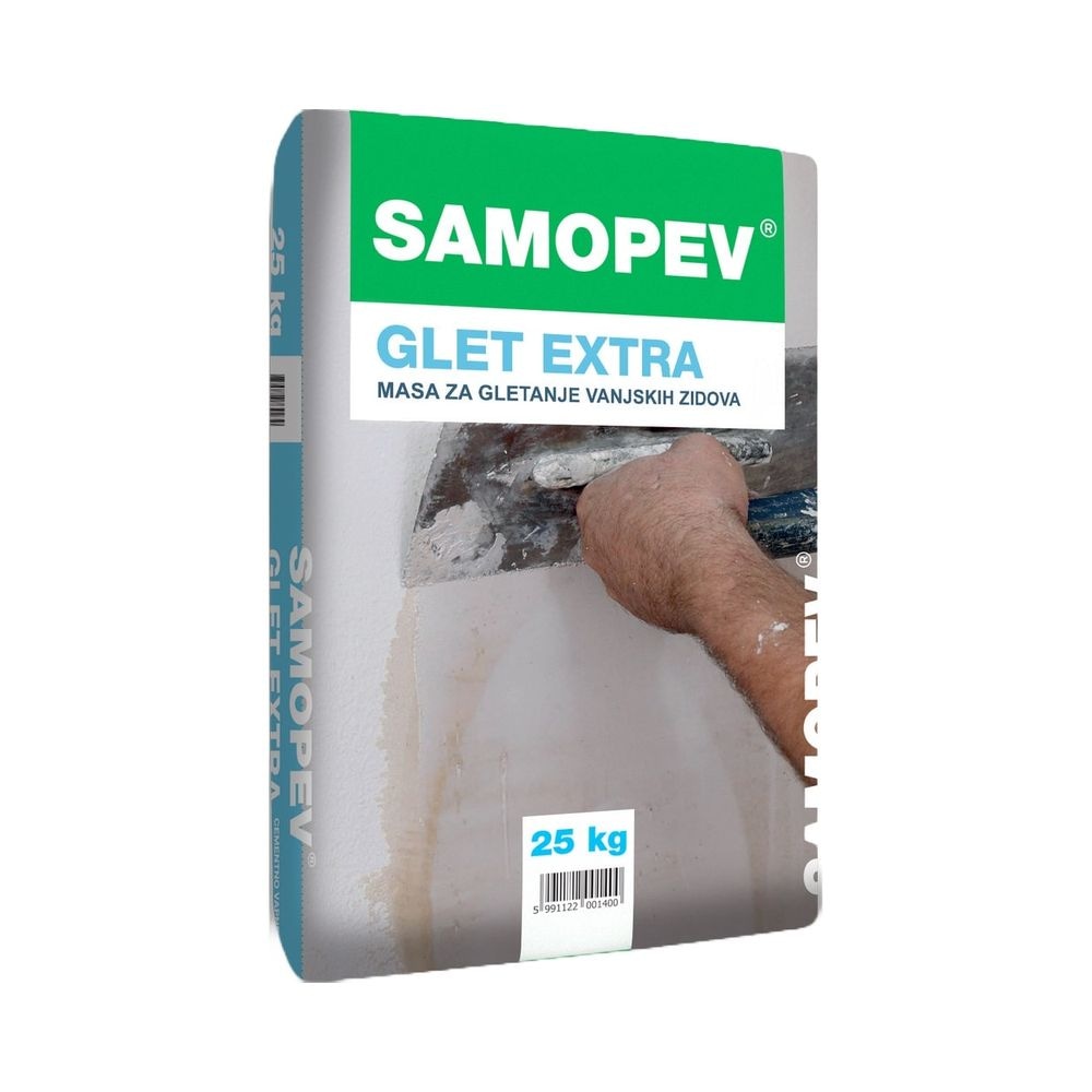 Samopev Glet Extra 25 kg - Akcija v trgovini Pevex