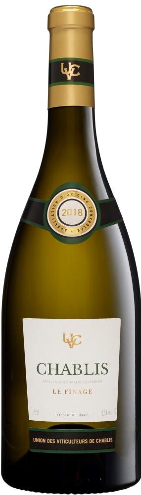 Union des Viticulteurs de Chablis Le Finage 0,75 l - Akcija v trgovini E.Leclerc