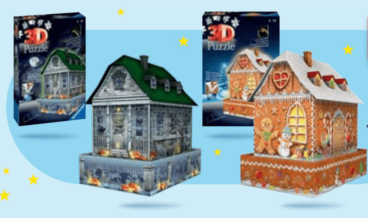 3D Sestavljanka Ravensburger - Akcija v trgovini Spar
