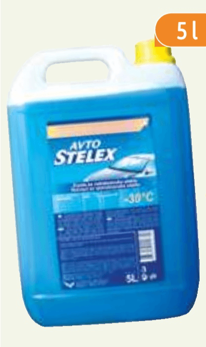 AVTO STELEX Tekočina za vetrobransko steklo 5 L - Akcija v trgovini E.Leclerc