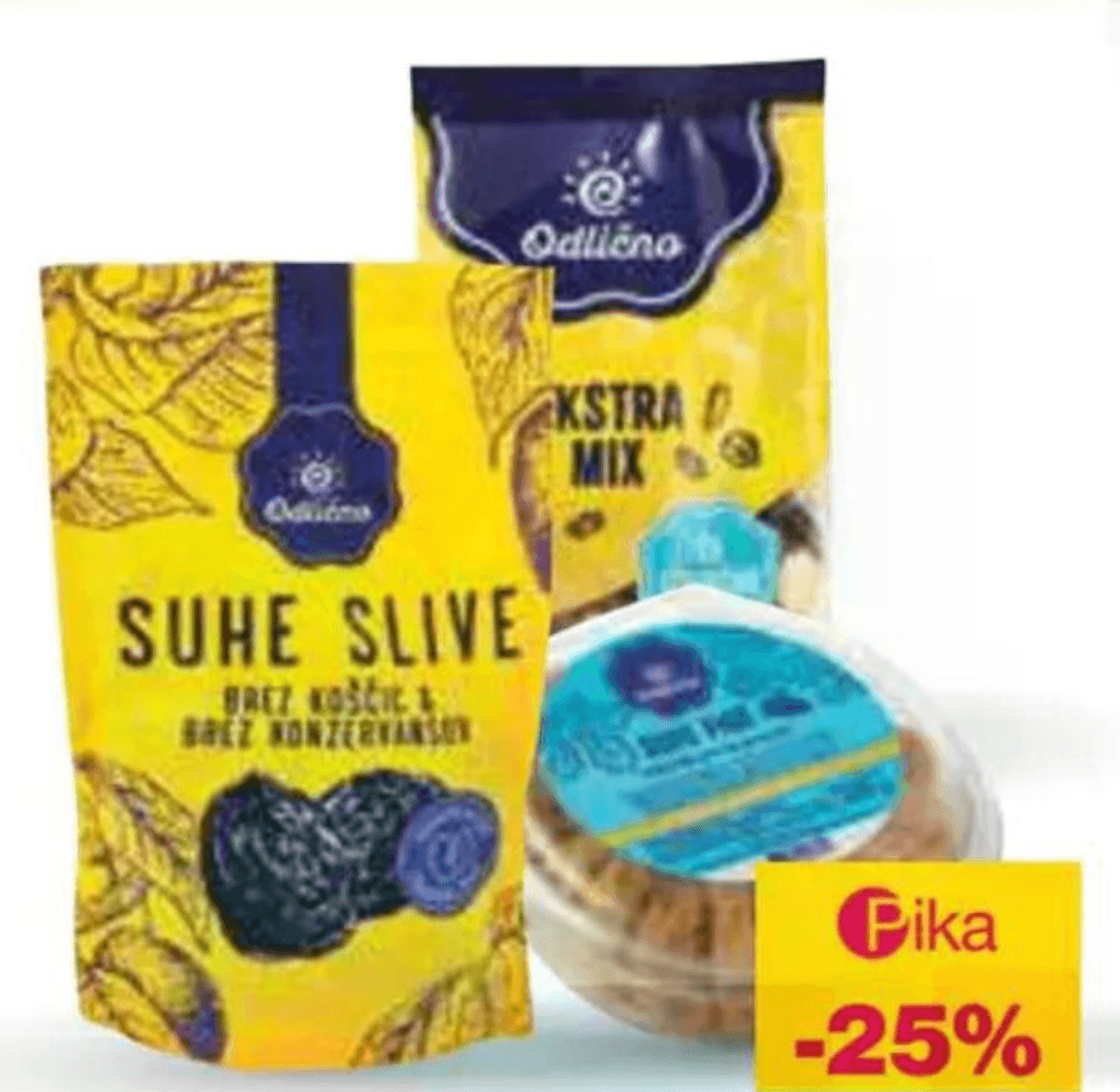 Izbrani izdelki Odlično - Akcija v trgovini Mercator