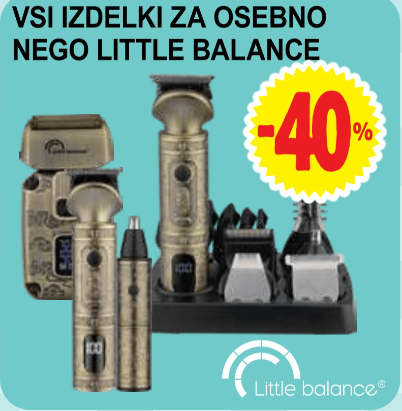 Vsi izdelki za osebno nego Little balance - Akcija v trgovini E.Leclerc