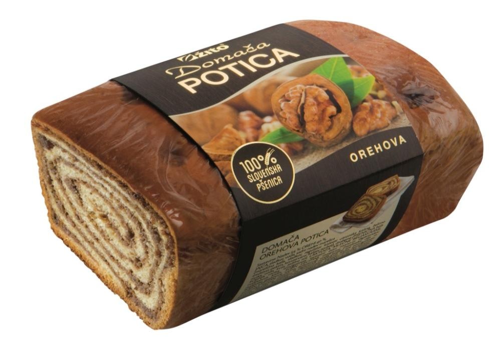 Domača potica Žito 500 g - Akcija v trgovini Mercator