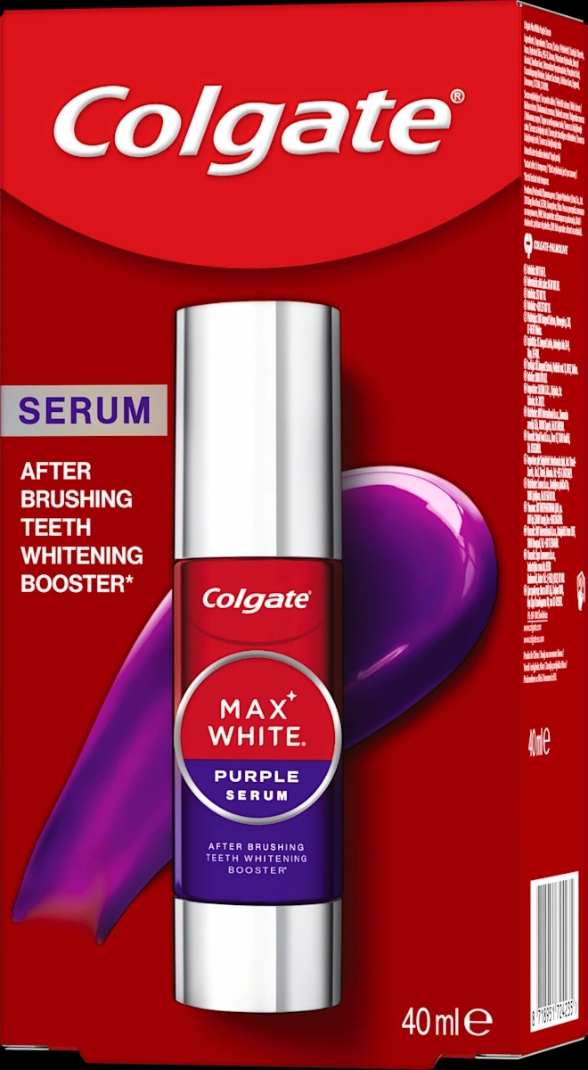 Colgate Max White Purple Serum 75 ml Akcija v trgovini Tuš