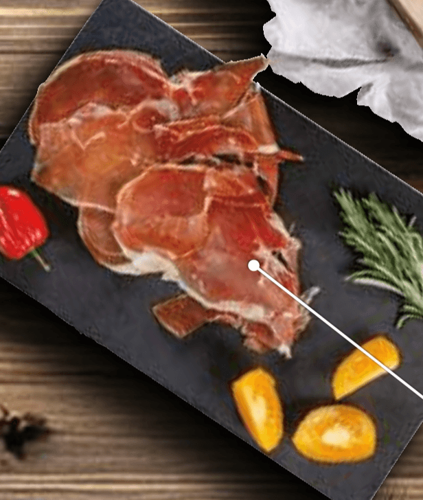 Pršut Serrano Du Pais - Akcija v trgovini E.Leclerc