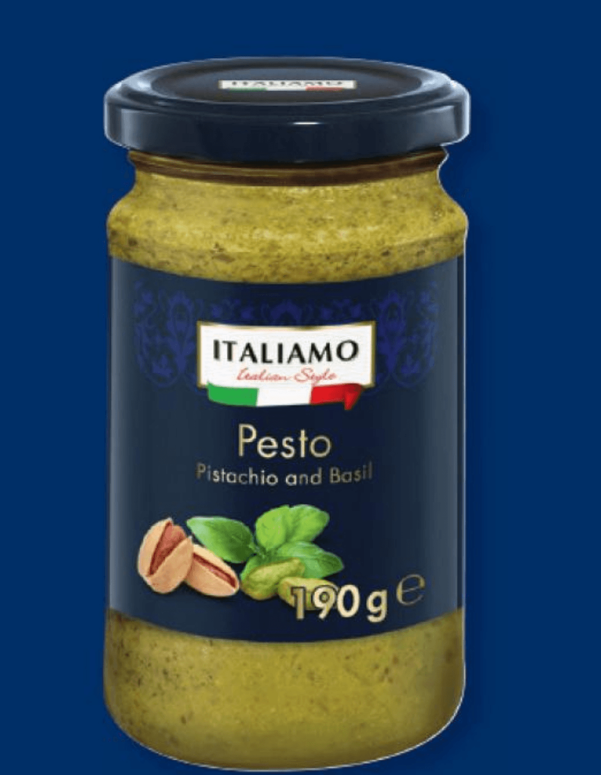 ITALIAMO Pesto s pistacijami in baziliko 190 g - Akcija v trgovini Lidl