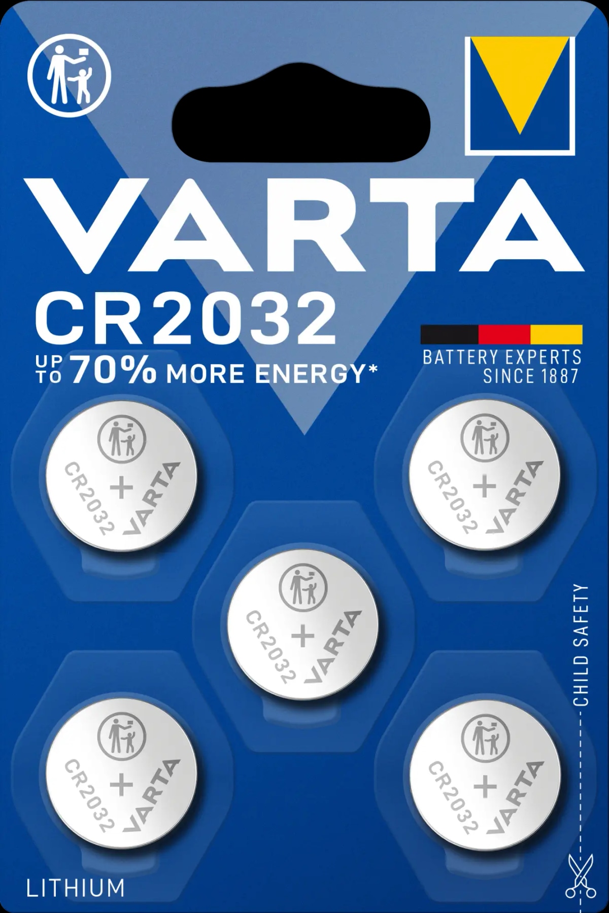 Varta baterije CR 2032 5 kos - Akcija v trgovini Mueller