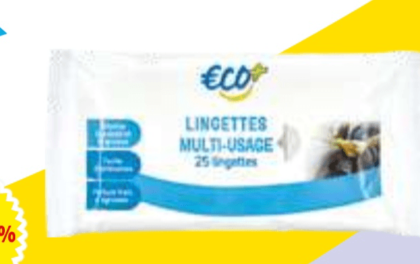 ECO+ Vlažni robčki 72 kosov - Akcija v trgovini E.Leclerc