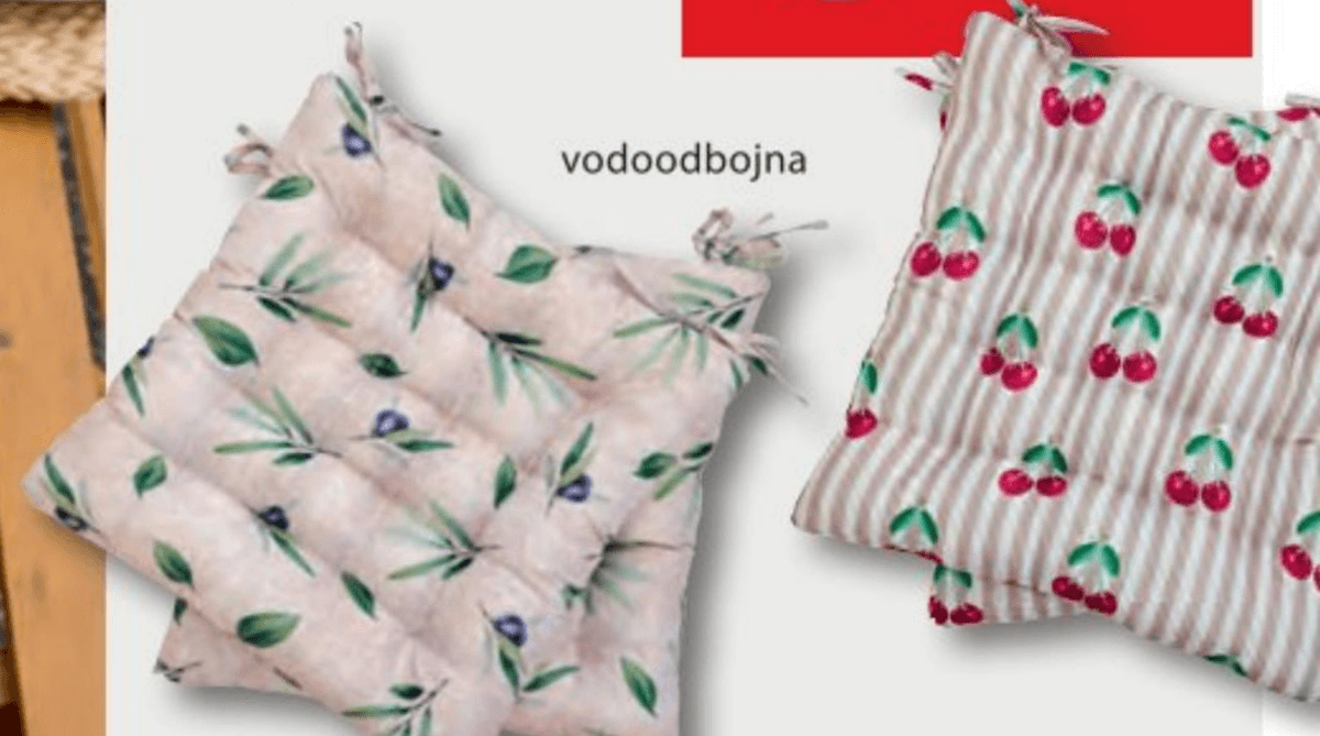 Blazina za stol - Akcija v trgovini NKD