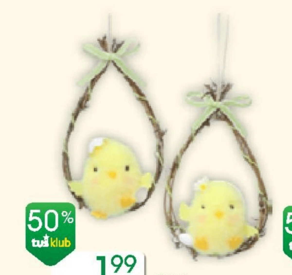 Vivi Viseč piščanček - Akcija v trgovini Tuš