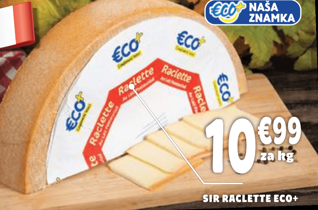 Sir Raclette ECO+ - Akcija v trgovini E.Leclerc
