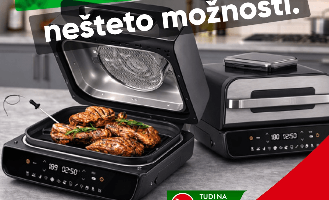 Zračni cvrtnik + žar Elit 360 Max 2 v1 - Akcija u trgovini Spar