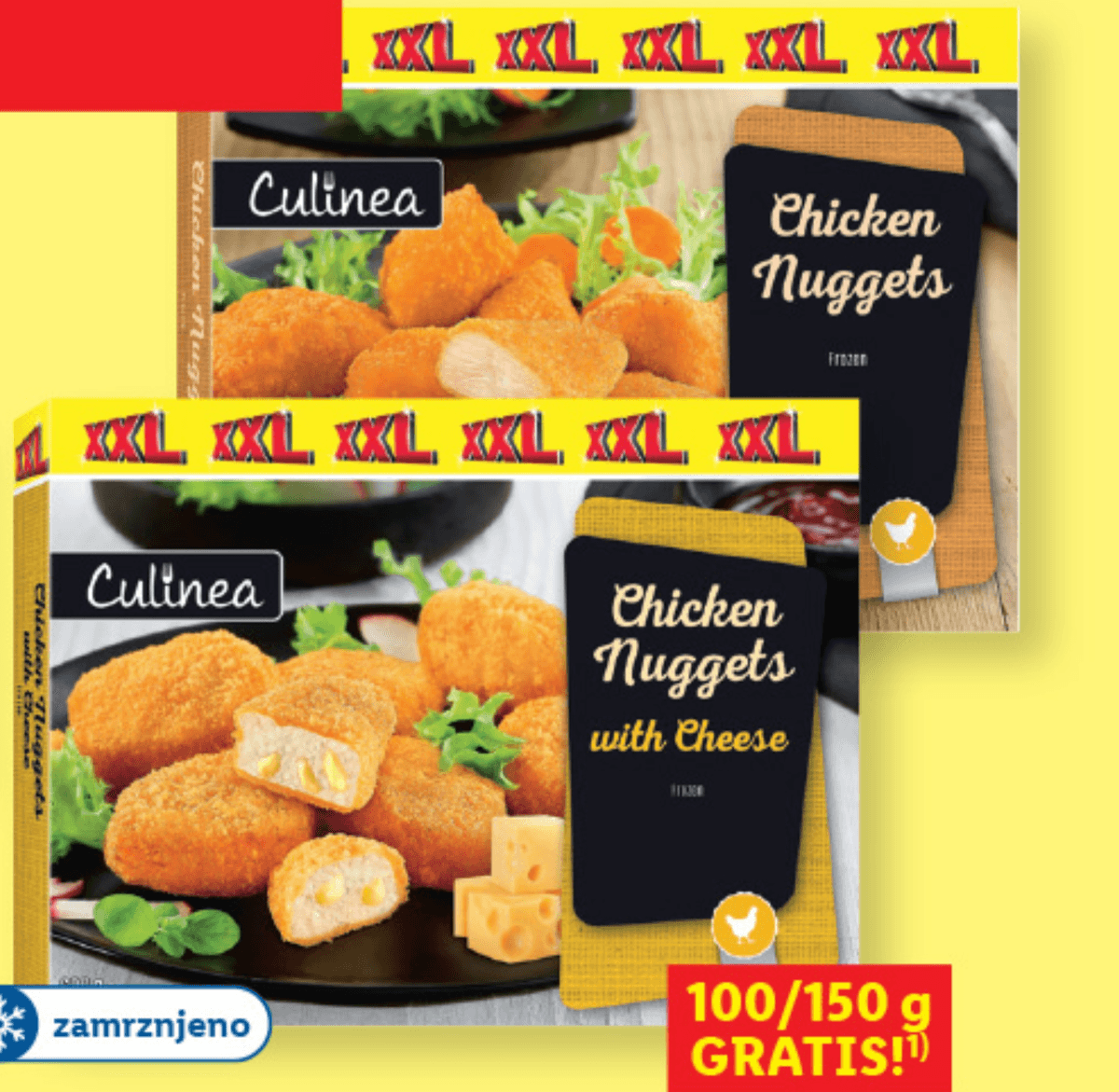 Culinea Piščančji medaljoni XXL 600/650 g - Akcija v trgovini Lidl